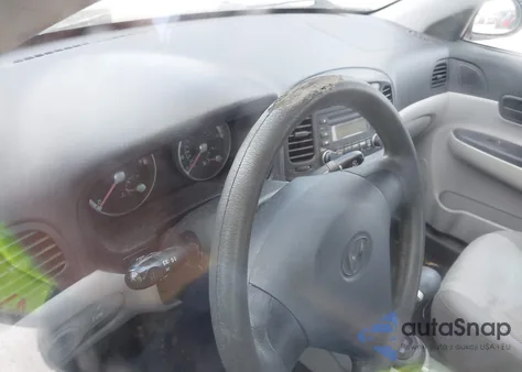 2008 Hyundai Accent Gls from USA, damaged, VIN KMHCN46C58U188604